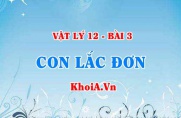 Con lắc đơn: Công thức tính chu kì, tần số, tần số góc,...